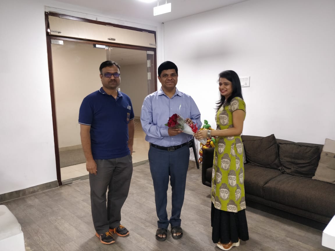 IAS Officer Surendra Mohan Visits DataSpeaks Office