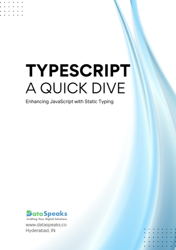 Take a Quick Dive into TypeScript!